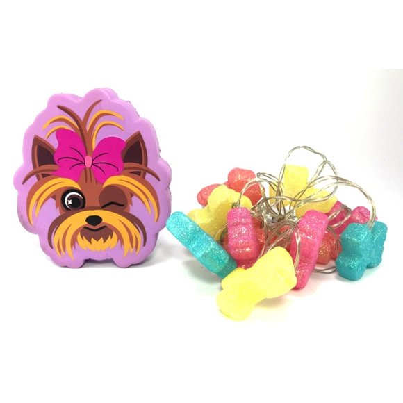 JoJo Siwa Lot Tattoos Halloween Charm Lights Photo Frame Compact Mirror Squishy - Picture 2 of 6